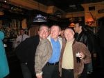 Click to view big image Gareth Robinson, Colin Wood and Jimmy Srurgeon. Hadyn Collings behind